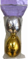 Holiday Home® Plastic Easter Eggs - Gold/Silver Perspective: Main