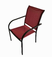 HD Designs Outdoors Orchards Sling Dining Chair - Red Perspective: Main
