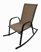HD Designs Outdoors Orchards Sling Rocking Chair - Taupe Perspective: Main