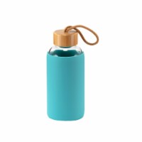 HD Designs Outdoors Glass Bottle with Bamboo Lid - Aquarelle Perspective: Main