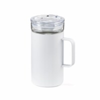 HD Designs Outdoors Double Wall Vacuum Mug - Bright White Perspective: Main
