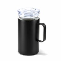 HD Designs Outdoors Double Wall Vacuum Mug - Jet Black Perspective: Main