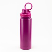 HD Designs Outdoors Stainless Steel Bottle with Sport Lid - Festival Fuchsia Perspective: Main