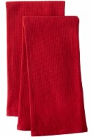 Dash of That Woven Waffle Kitchen Towel Set - Red