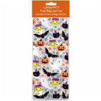 Holiday Home Treat Bags and Ties - 20 Pack Perspective: Main