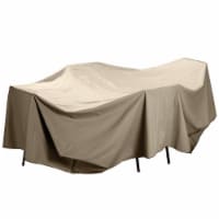 HD Designs Outdoors Full Patio Cover - Taupe Perspective: Main