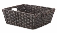 Everyday Living Split Rattique Shelf Tote - Driftwood Brown Perspective: Main