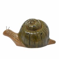 Earth Accents Snail Luminary Lantern - Brown/Green Perspective: Main