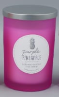 HD Designs® Purple Pineapple Jar Candle - Pink Perspective: Main