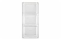 Everyday Living 3-Pocket Slotted Drawer Organizer - Clear