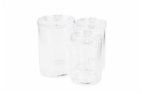Everyday Living Plastic Vanity Canister Set - Clear Perspective: Main