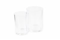 Everyday Living Plastic Vanity Canister Set - Clear Perspective: Main