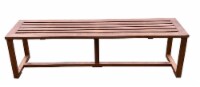 HD Designs Outdoors Emerson Wood Dining Bench Perspective: Main