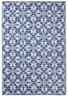 HD Designs Outdoors Ocean Medallion Poly Pro Rug Perspective: Main