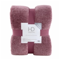 HD Designs® Microplush Blanket - Rose