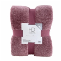 HD Designs Microplush Blanket - Rose