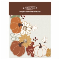 Pumpkin and Sunflower Tablecloth Perspective: Main