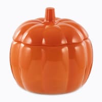 Holiday Home Orange Pumpkin Candy/Cookie Jar Perspective: Main