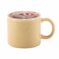 Holiday Home Soup Mug - Butter Yellow Perspective: Main