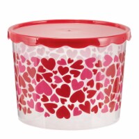 Holiday Home Hearts Cookie Container - Valentine's Day Perspective: Main