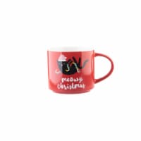 Holiday Home Meowy Christmas Mug Perspective: Main