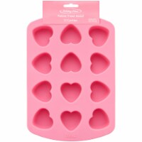 Holiday Home Valentine's Day Hearts Ice Cube Mold Perspective: Main