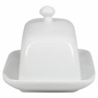 Dash of That™ Covered Butter Dish - White Perspective: Main