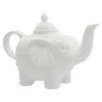 Dash of That Elephant Teapot - White Perspective: Main