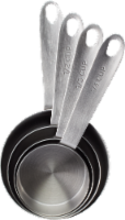 Dash of That™ Stainless Steel Measuring Cup Set - Silver