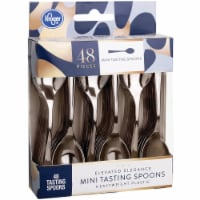 Kroger® Elevated Elegance Heavyweight Plastic Mini Tasting Spoons Perspective: Main