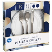 Kroger® 10.25-Inch Compartment Foam Plates, 24 ct - Kroger