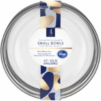 Kroger® Elevated Elegance Heavyweight Plastic Small Bowls - Clear Perspective: Main