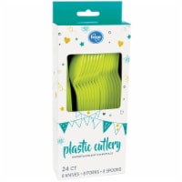 Kroger® Entertainment Essentials Plastic Cutlery - Lime Green
