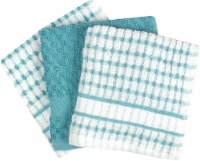 Everyday Living Popcorn Dish Cloth Set - Dew