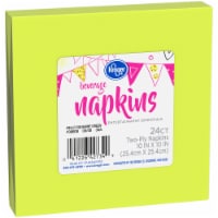 Kroger® Entertainment Essentials Green Hello Sunshine Party Paper Napkins Perspective: Main