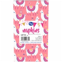 Kroger® Entertainment Essentials Napkins - Llamas Pink - 24 Pack