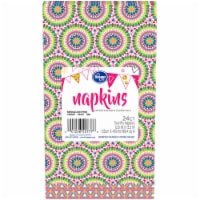 Kroger Entertainment Essentials Pink Medallion Guest Paper Napkins