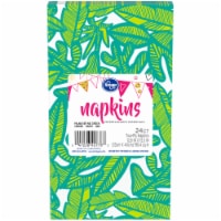 Kroger® Entertainment Essentials Palmover Me Guest Napkins - Green Perspective: Main