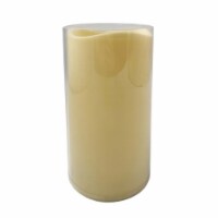 HD Designs Outdoors Plastic LED Pillar Candle Perspective: Main