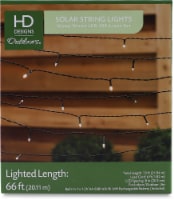 HD Designs Outdoors Solar LED 100-Bulb String Lights Perspective: Main