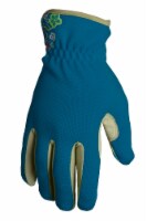 The Joy of Gardening Spandex Garden Glove Pair - Blue Sapphire Perspective: Main