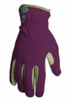 The Joy of Gardening Spandex Garden Glove Pair - Plum Caspia Perspective: Main