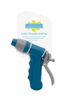 The Joy of Gardening® 3-Way Trigger Hose Nozzle - Blue Sapphire/Gray Perspective: Main