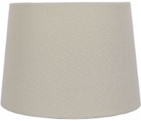 HD Designs Bleached Burlap Lamp Shade Perspective: Main