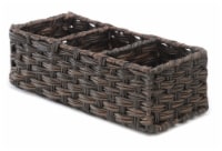 Everyday Living Split Rattique Tank Topper - Driftwood Brown Perspective: Main