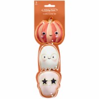 Holiday Home™ Pumpkin Ghost & Skull Cookie Cutter Set Perspective: Main