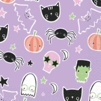 Holiday Home Boo Squad Beverage Napkins Perspective: Main