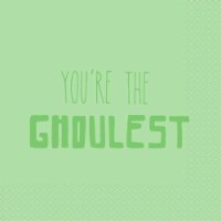 Holiday Home Ghouliest Lunch Napkins - 16 ct - Green Perspective: Main