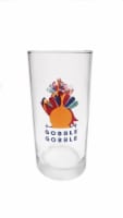Holiday Home Gobble Gobble Drinking Glass Perspective: Main
