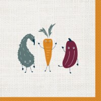 Holiday Home Harvest Gobble Gobble Lunch Napkins Perspective: Main